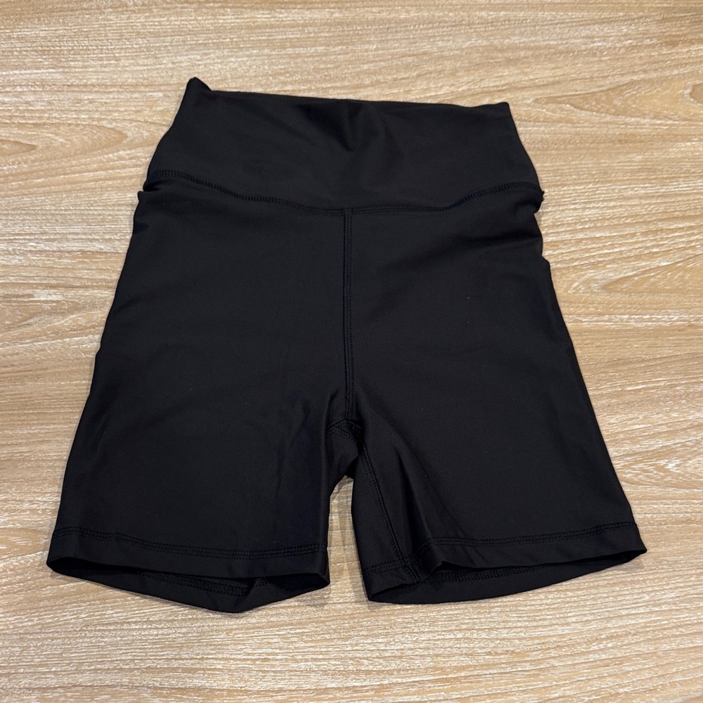 WeWoreWhat Black Bike Shorts